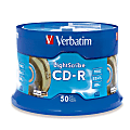 Verbatim LightScribe 52x CD-R Media - 700MB - 50 Pack 1 thumbnail image