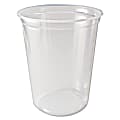 Fabri-Kal® Microwavable Deli Containers, 32 Oz, Clear, Pack Of 500 Containers 1 thumbnail image