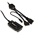 StarTech.com USB 2.0 to IDE SATA Adapter - 2.5 / 3.5" SSD / HDD - USB to IDE & SATA Converter Cable - USB Hard Drive Adapter (USB2SATAIDE) - Storage controller - ATA / eSATA - USB 2.0 - black