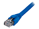 Comprehensive - Patch cable - RJ-45 (M) to RJ-45 (M) - 50 ft - STP - CAT 6a - IEEE 802.3af - booted, snagless, stranded - blue 1 thumbnail image
