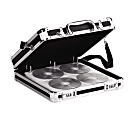 Vaultz™ Locking Media Binder, 12.75"H x 14.13"W x 3.5"D, Black 1 thumbnail image