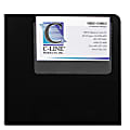 C-Line® Top-Loading Business Card Holders, 2" x 3 1/2", Clear, Pack Of 10 1 thumbnail image