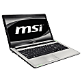 MSI CX640-071US 15.6" LCD Notebook - Intel Core i3 (2nd Gen) i3-2310M Dual-core (2 Core) 2.10 GHz - 4 GB DDR3 SDRAM - 500 GB HDD - Windows 7 Home Premium 64-bit - 1366 x 768 - Silver 1 thumbnail image