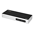 StarTech.com Dual Monitor USB 3.0 Docking Station - Mac & Windows - HDMI & DVI + DVI to VGA Adapter - Port Replicator with 6x USB 3.0 Ports - Expand your laptop connectivity by adding two displays with HDMI and DVI or HDMI and VGA plus six USB ports