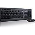 Lenovo® Professional Wireless Keyboard & Mouse, Compact Keyboard, Laser Mouse