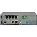 Omnitron Systems iConverter Multiplexer - 4 Data Channels - 1 Gbit/s - 1 x RJ-45