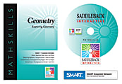 Saddleback Educational Publishing IWB Geometry Site License Sample Set, Set Of 10
