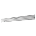 Deflecto® Lit Loc® Mounting Bar, 16 1/2"W x 3/8"D x 1 3/4"H, Silver 1 thumbnail image