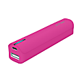 PNY T2600 PowerPack Rechargeable External Battery, Pink 1 thumbnail image