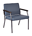 Bariatric Big & Tall Chair, Dillion Fabric With Arms, Blue