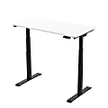 FlexiSpot E8 Electric 48"W Height-Adjustable Standing Desk, White/Black 1 thumbnail image
