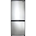Danby Frost Free Refrigerator - 9.20 ft³ - No-frost - Reversible - 6.37 ft³ Net Refrigerator Capacity - 2.82 ft³ Net Freezer Capacity - 374 kWh per Year - Black, Stainless Steel - Smooth - LED Light