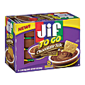 Jif To Go Chocolate Silk Peanut Butter & Chocolate Flavored Spread, 12 Oz, Box Of 8 1 thumbnail image