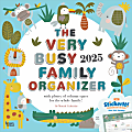 2025 BrownTrout The Very Busy Family Organizer Monthly Matte Square Wall Calendar, 12" x 12", Family and Children, Jan to Dec 2025, 9781975478414 1 thumbnail image