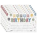 Teacher Created Resources Awards, 5-1/2" x 8-1/2", Classroom Cottage Happy Birthday, 30 Awards Per Pack, Bundle Of 6 Packs 1 thumbnail image
