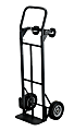 Safco® Tuff Truck™ Convertible Hand Truck, 400-500 Lb. Capacity, 8" Wheel, Black