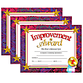Hayes Certificates, 8-1/2" x 11", Improvement Award, 30 Certificates Per Pack, Set Of 3 Packs 1 thumbnail image