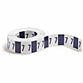 Smead® BCCRN Bar-Style Permanent Numerical Labels, 7, Purple, Roll Of 500 1 thumbnail image