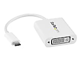 StarTech.com USB C to DVI Adapter - White - 1920x1200 - USB Type C Video Converter  - CDP2DVIW 1 thumbnail image
