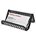 Office Depot® Brand Stamped Metal Business Card Holder, Moroccan Brown 1 thumbnail image