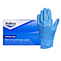 Hospeco ProWorks® Stretch Polyethylene Gloves, Large, Blue, 200 Gloves Per Pack, 10 Packs Per Case 1 thumbnail image