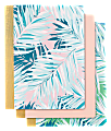 Divoga® Composition Notebook, Tropical Palm Collection, 9 3/4" x 7", 1 Subject, College Ruled, 160 Pages (80 Sheets), Assorted Colors 1 thumbnail image