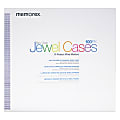 Memorex® Slim CD Jewel Cases, Clear, Pack Of 100