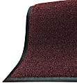 M+A Matting Brush Hog Floor Mat, 3' x 8', Burgundy