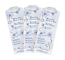 Hospeco Necessities Courtesy Bags - 3" Width x 8" Length x 2" Depth - White - Paper - 500/Carton - Disposal, Home, Restroom, Sanitary 1 thumbnail image