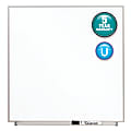 Quartet® Matrix® Magnetic Marker Unframed Dry-Erase Whiteboard, 23" x 23", White/Silver