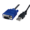 StarTech.com KVM Console to USB 2.0 Portable Laptop Crash Cart Adapter - Notebook Netbook Crash cart adapter - Compact - KVM to USB Notebook Portable KVM Console - Turn any laptop into a console for headless servers, PCs, ATMs, kiosks and more