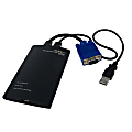 StarTech.com KVM Console to USB 2.0 Portable Laptop Crash Cart Adapter