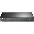 TP-LINK TL-SG2008 8-port Pure-Gigabit Desktop Smart Switch, 8 10/100/1000Mbps RJ45 ports, Tag-based VLAN, STP/RSTP/MSTP, IGMP V1/V2/V3 Snooping, DHCP Filtering, 802.1P Qos, Rate Limiting, Voice VLAN, Port Trunking, LACP