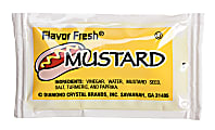 Office Snax Flavor Fresh Mustard Single-serve Packets - 0.19 oz - 200 / Carton 1 thumbnail image