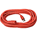Compucessory Heavy-duty Indoor/Outdoor Extsn Cord - 16 Gauge - 125 V AC / 13 A - Orange - 25 ft Cord Length - 1 1 thumbnail image