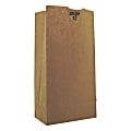 General #12 Heavy-Duty Paper Grocery Bags, 50 lb, 4 1/2"H x 7 1/16"W x 13 3/4"D, Kraft, Pack Of 500 Bags
