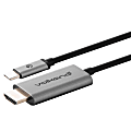 Volkano X Core Screen Series USB Type-C To HDMI™ Cable, 6', Charcoal, VK-20059-CH