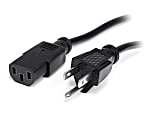 StarTech.com 25 ft Standard Computer Power Cord - NEMA5-15P to C13