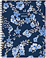 2026 Willow Creek Press Softcover Weekly/Monthly Planner, 6-1/2" x 8-1/2", Bluesy Floral, January To December, 56653 1 thumbnail image