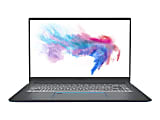 MSI Prestige 15 Laptop, 15.6" Screen, Intel® Core™ i7, 16GB Memory, 512GB Solid State Drive, Carbon Gray, Windows® 10 Home 1 thumbnail image