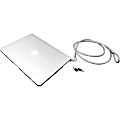 MacBook Lockable Case Bundle With T-Bar Cable Lock and MacBook Air 11" Security Case / Cover Clear. For MacBook Air 11 Inch