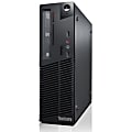 Lenovo ThinkCentre M70e 0809F2U Desktop Computer - Intel Pentium E5800 3.20 GHz - 2 GB DDR3 SDRAM - 320 GB HDD - Windows 7 Professional 64-bit - Small Form Factor - Business Black 1 thumbnail image