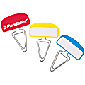 Pendaflex® PileSmart® Label Clips, Assorted Primary Colors, Pack Of 12