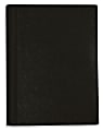 Office Depot® Brand Stellar Notebook With Spine Cover, 6" x 9 1/2", 3 Subject, College Ruled, 120 Sheets, Black 1 thumbnail image