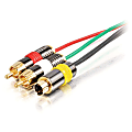 C2G 150ft Plenum-Rated S-Video + RCA Stereo Audio Cable 1 thumbnail image