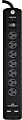 GE Pro 7-Outlet Surge Protector, 3' Cord, Black, 33664 1 thumbnail image