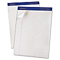 TOPS Gold Fibre Ruled Perforated Writing Pads - Letter - 50 Sheets - Watermark - Stapled/Glued - 0.34" Ruled - 20070 1 thumbnail image