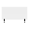 LUX Reclaim Acrylic Clamp-On Sneeze Guard Desk Divider, 24" x 48", Clear 1 thumbnail image