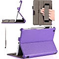 i-Blason MINI2-H-PURPLE Carrying Case (Book Fold) for iPad mini, iPad mini with Retina Display - Purple