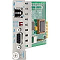 iConverter RS-232 Serial Fiber Media Converter DB-9 LC Single-Mode 30km Module - 1 x RS-232; 1 x LC Single-Mode; Internal Module; Lifetime Warranty
